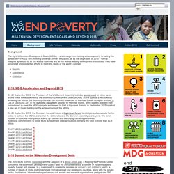 ited Nations Millennium Development Goals