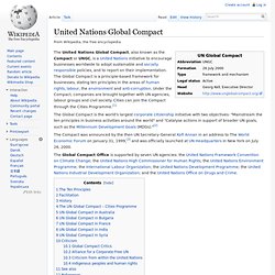 United Nations Global Compact