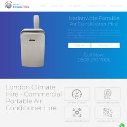 Nationwide Portable Air Conditioner Hire