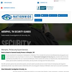 Nationwide Investigations & Security, Inc.