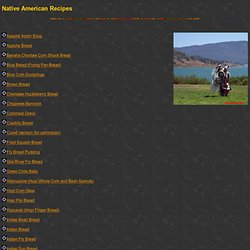 Native American Recipes