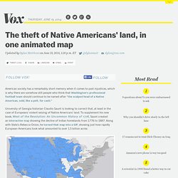 The theft of Native Americans' land, in one animated map