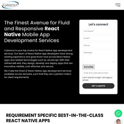 React Native Hybrid App Development Company India