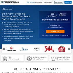 Hire Full-Stack React Native App Development Company USA