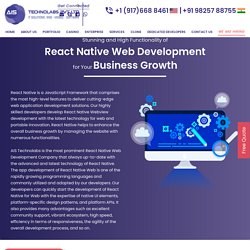 React Native Web Development - React Native Web Developer