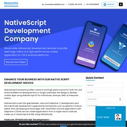 NativeScript Development Company