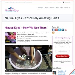 Natural Dyes – Absolutely Amazing Part 1 - Thai Silk Magic Blog