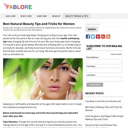 Best 3 Natural Beauty Tips and Tricks for beautiful Women