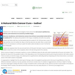 A Natural Skin Cancer Cure - Iodine!