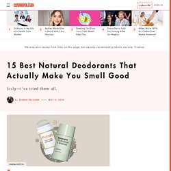15 Best Natural Deodorants of 2020 - Aluminum Free Deodorants