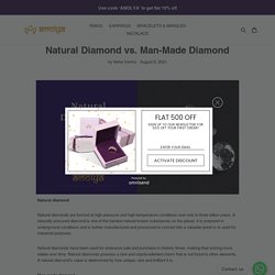 Difference Between Natural Diamond Vs Man-Made Diamond