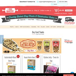 Fresh Baked All Natural & Handmade Dog Food Treats - The Dog Bakery