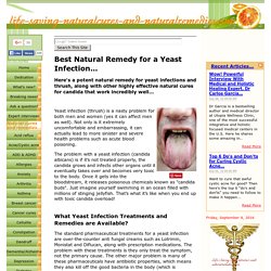 Natural Remedy for Yeast Infection That Works Every Time!