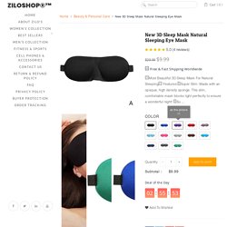 3D Sleep Mask Natural Sleeping Eye Mask