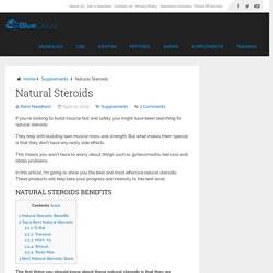 5 Natural Steroids: Gain Muscle Fast & Safe - INSANE GAINS!