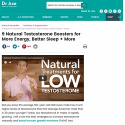 9 Natural Testosterone Boosters for Energy, Sleep & More