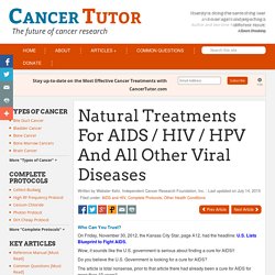 Natural Treatments for AIDS / HIV