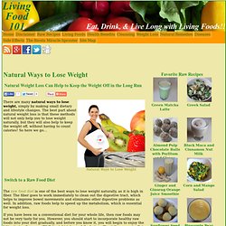 Natural Ways to Lose Weight