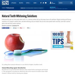 Natural Teeth Whitening Solutions