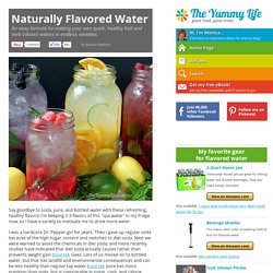 Naturally Flavored Water