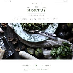 Hortus Natural Cooking – Naturally Italian. Baking basics – Understanding Flo...