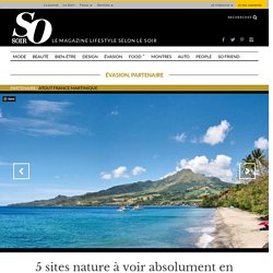 5 sites nature à voir absolument en Martinique...