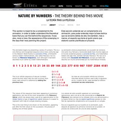 Nature by numbers. The theory behind this movie