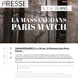 Réserve Naturelle Nationale de la Forêt de la Massane » [ANNIVERSAIRE] Il y a 50 ans, la Massane dans Paris Match…