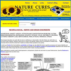 NATURES CURES Brain and Neurological Disorders - Advert free