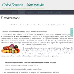 Naturopathe à Lyon - Conseils en alimentation