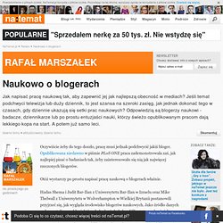 ppNaukowo o blogerach