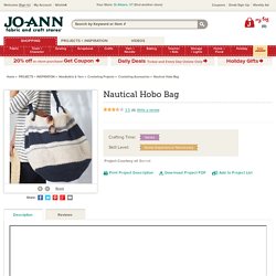 Nautical Hobo Bag