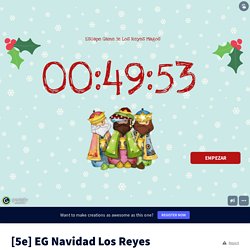 [5e] EG Navidad Los Reyes Magos by Aude MILON on Genially