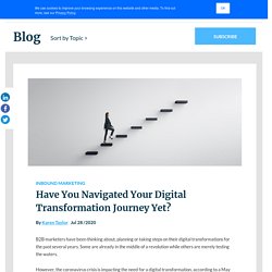 Have You Navigated Your Digital Transformation Journey Yet?