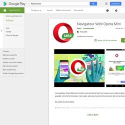 Opera Mini web browser - Android Apps on Google Play