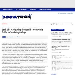 Geek Girl's Guide to Surviving College