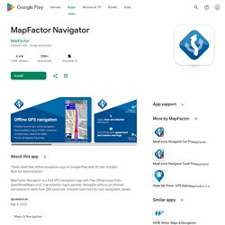MapFactor Navigator (beta)