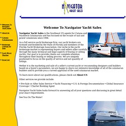 Navigator Yacht Sales (Hobe Sound, FL)
