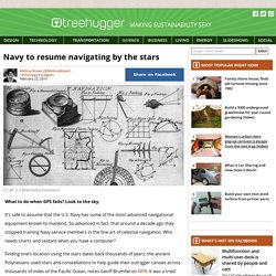Navy to resume navigating by the stars