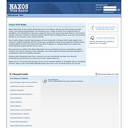 Naxos Web Radio