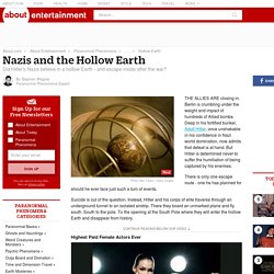 Nazis and the Hollow Earth