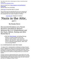Nazis in the Attic