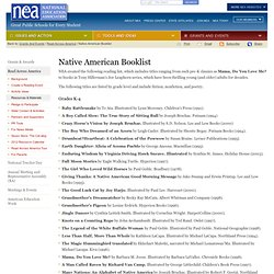 Native American Booklist