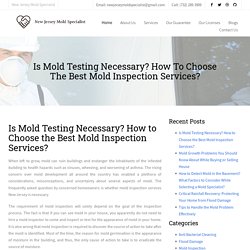 Is Mold Testing Necessary? Choose the Best Mold Inspection Services?