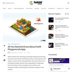 All You Need to Know About Swift Playgrounds App