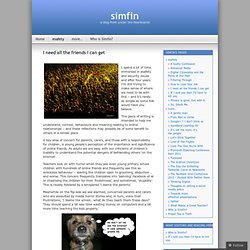 I need all the friends I can get « simfin - a discussion about online "friends" - are numbers that important?