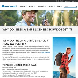 Why Do I Need a GMRS License & How Do I Get It?