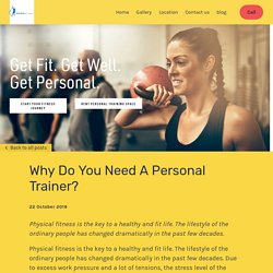 Personal Fitness Trainer San Francisco