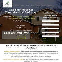 Do You Need To Sell Your House Now In Chamblee? We Buy Homes Cash