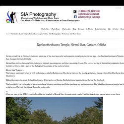 Neelkantheshwara Temple, Nirmal Jhar, Ganjam, Odisha - SIA Photography - Workshops and Photo Tours
